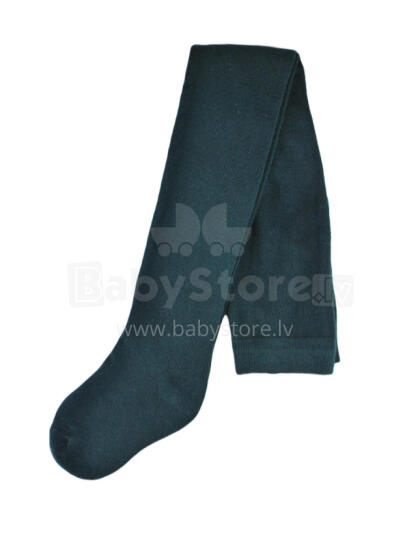 NOVITI RB001-G-04 Cotton tights smooth bottle green 104/110