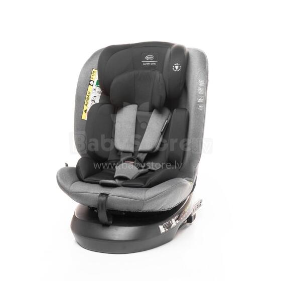 4 BABY Automobilinė kėdutė MATT-FIX 40-150cm GREY I-SIZE