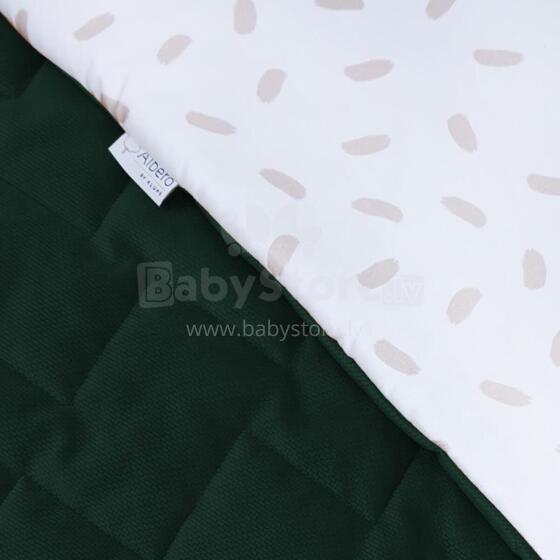ALBERO MIO Antklodė boho green V109 su pagalve IŠPARDAVIMAS