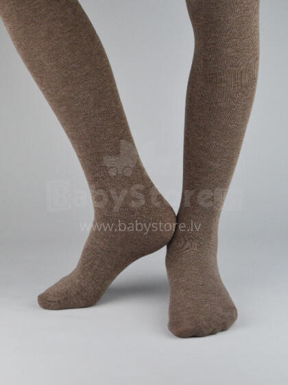 NOVITI RB004-G-02 Super soft tights brown melange 140/146