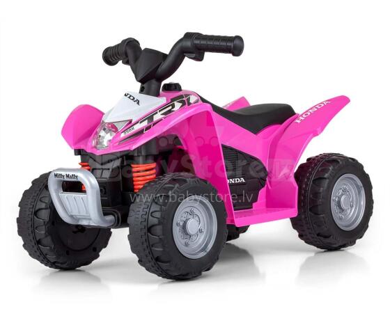 MILLY MALLY 4479 Baterija varomas Quad HONDA ATV Pink