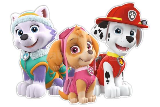 MARKO SRPP-012 Didelė sienų apdaila Paw Patrol 3 Characters nr.1