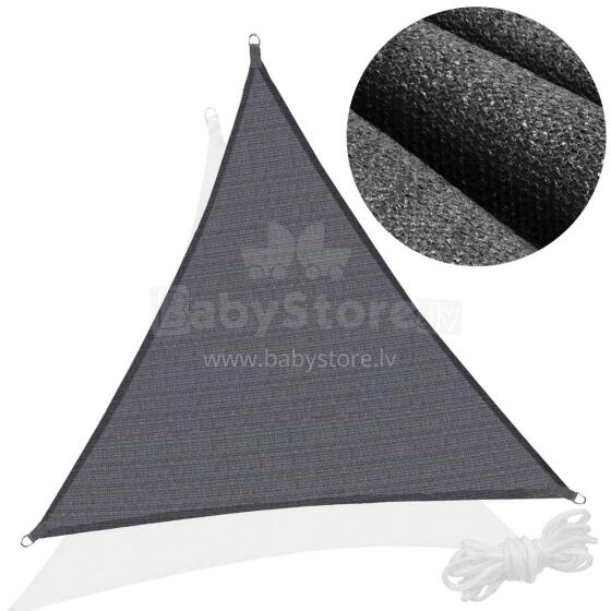 Saulės burė Springos SN1058 3 x 3 x 3m tamsiai pilka