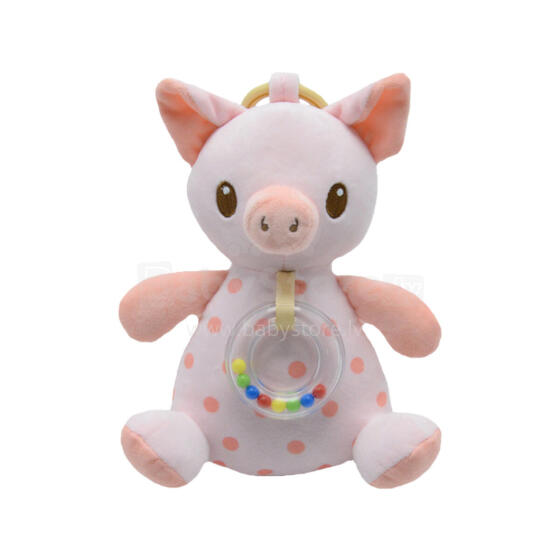 AXIOM 9458 Muzikinė dėžutė Pig rožinė 20 cm