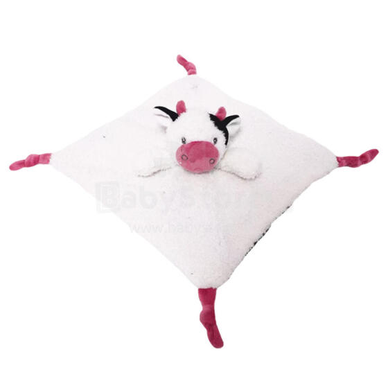 AXIOM 9498 Miluś Cow balta-bordo 25 cm