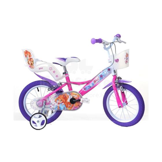 Bebe Basic Bicycle 14" Winx Art.237667 Детский велосипед