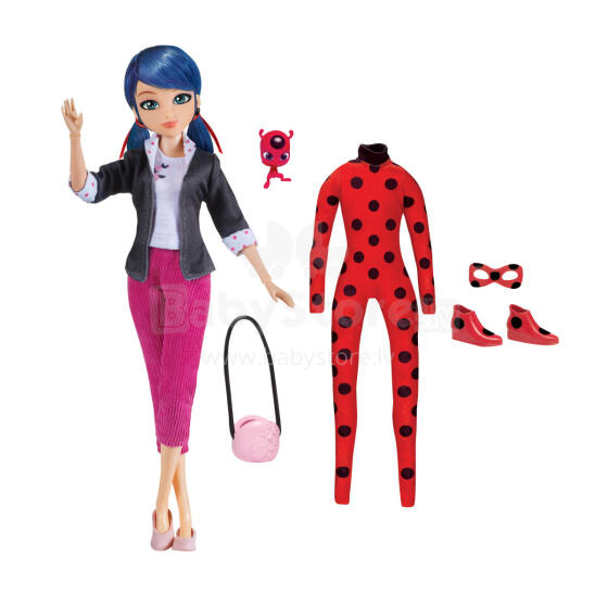 MIRACULOUS aksesuarai žaidimui vaidmenimis SUPER SECRET MARINETTE W/ LADYBUG OUTFIT, 50355