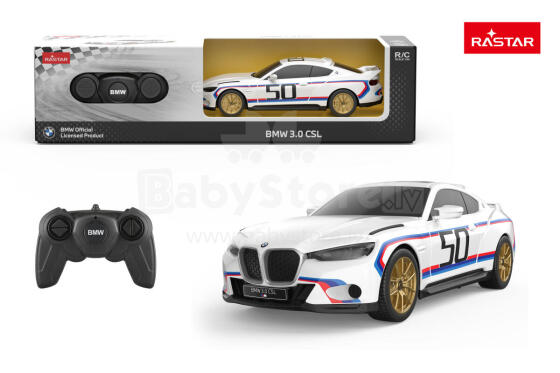 RASTAR valdomas automdelis R/C 1:24 BMW 3.0 CSL, 92900