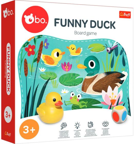 Bo Board Game Funny Duck Art.238220 Žaidimas "Funny Duck"