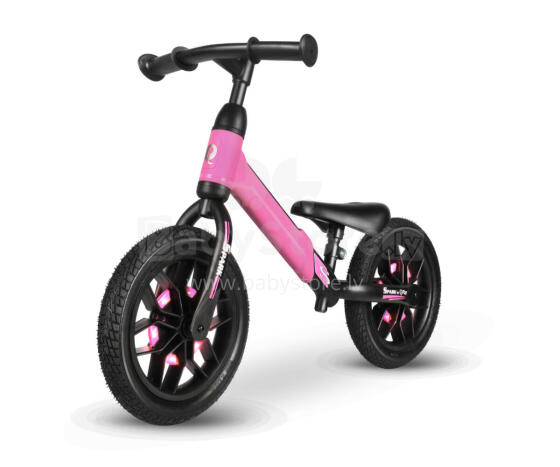 MILLY MALLY 3873 Qplay Balance dviratis Spark pink