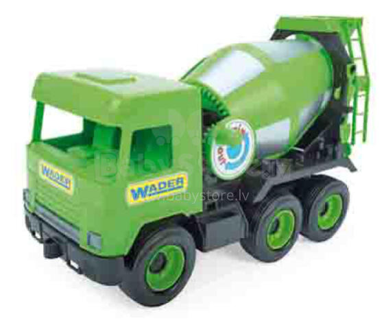 WADER 32104 Middle Truck - žalia betono maišyklė