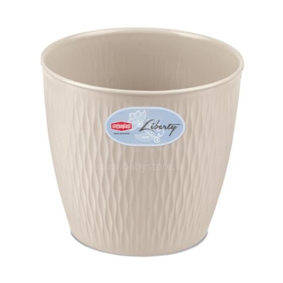 Vazonas Liberty &Oslash;30x27cm baltas