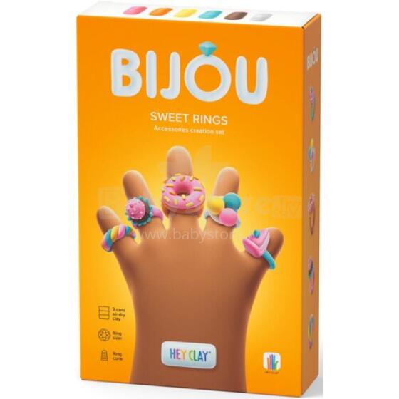 HEY CLAY HCL31002CEE Bijou Sweet Rings figūrėlė + AKC 3 PACK