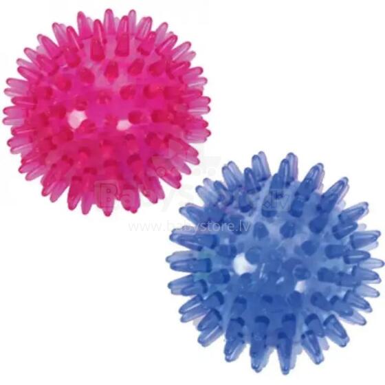Massage Ball Hengehog Art.238801 Masažinis kamuolys - ežiukas (ežiukas) (skersmuo 7 cm), 1 vnt.