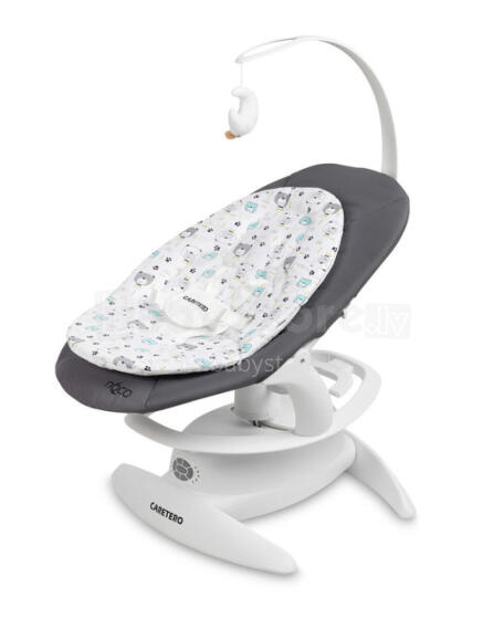 Bebe Basic Rocker Noco Art.239261 Graphite Vaikiškos 2 viename sūpynės-gultai