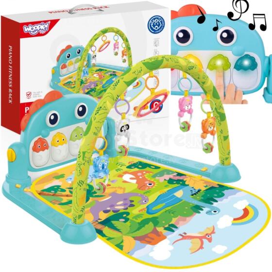 WOOPIE 49355 Dino kilimėlis su lanku