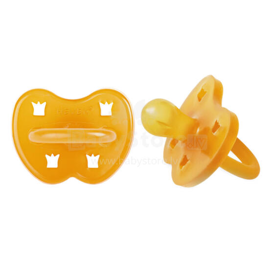 Hevea Natural Rubber Pacifier  Art.239421 Natural  Anatominis / ortopedinis latekso jaukas 0-3 mėn