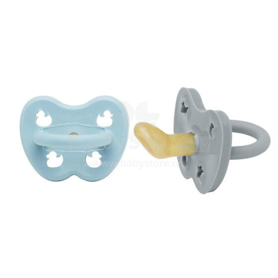 Hevea Natural Rubber Pacifier Anatomical Art.239441 Maya/Thunder Grey  Anatominis / ortopedinis latekso jaukas 3-36 mėn