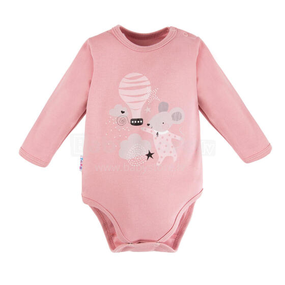 EWA 728135 MELLOW Bodysuit ilgas rožinis 86