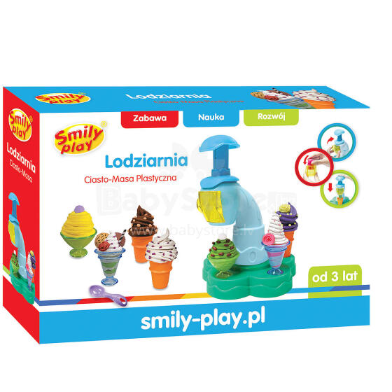 SMILY PLAY SP83686 Tortų masė Ledų parduotuvė