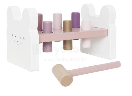 JaBaDaBaDo Hammerpeg Bunny Art.C2535 Medinis žaislas su plaktuku