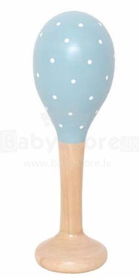JaBaDaBaDo  Maraccas Art.M14094 Blue Medinės marakos - barškučiai 1 vnt.