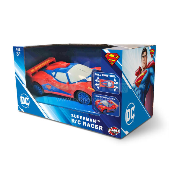 SUPERMAN RC automobilis „Racer" 1:28