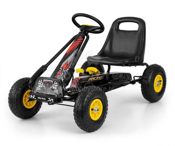 MILLY MALLY pedalas Go-Kart Thor Black