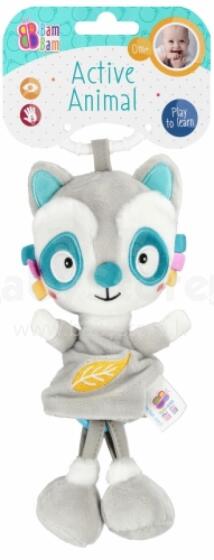 BAM BAM 541639 Muzikinis minkštas žaislas meškėnas