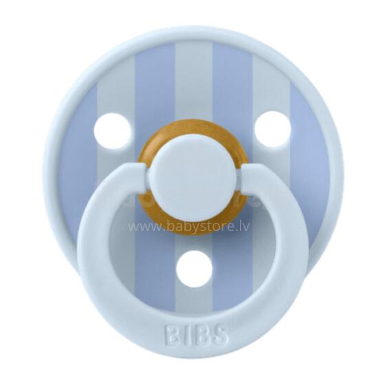 BIBS 10022231C čiulptukas STUDIO COLOR BABY BLUE/DUSTY BLUE S guma