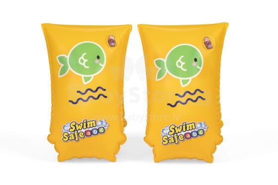 BESTWAY 32110 plaukimo raiščiai L/XL Swim Safe Step C 30cmx15cm