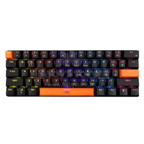 Baracuda BGK-03121 Dolphin Black US Mechanical Blue Switches