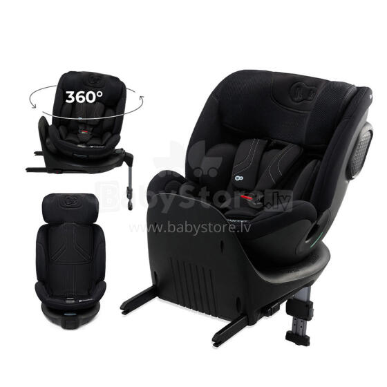 KINDERKRAFT XRIDER 2 i-Size car seat black