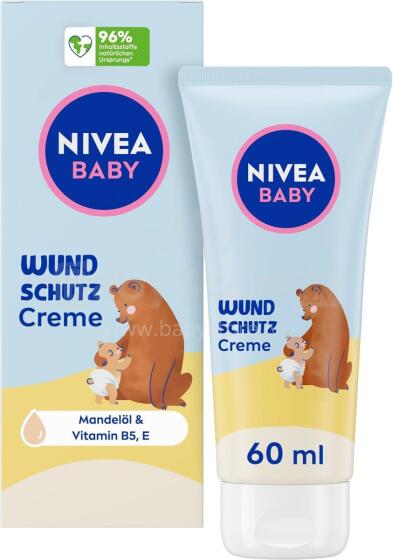 Nivea Almond Oil Nappy Cream Art.244260 Cream-vystyklų sritis, 75ml