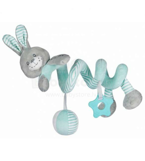 BabyMix Rabbit Art.40869 Игрушечная спираль для колясок/ кроваток/ автокресел