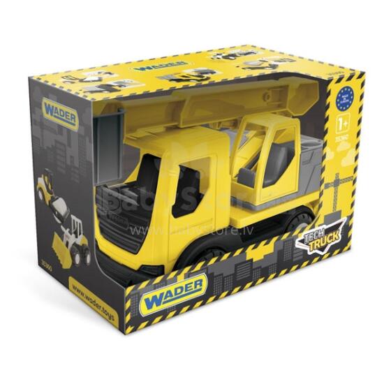 WADER 35368 Tech Truck strėlės keltuvas dėžėje