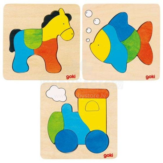 Goki Puzzle Art.57436 Koka puzle