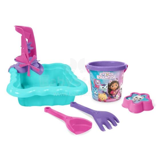 WADER 82160 Gabby's Dollhouse smėlio dėžė su smėlio rinkiniu