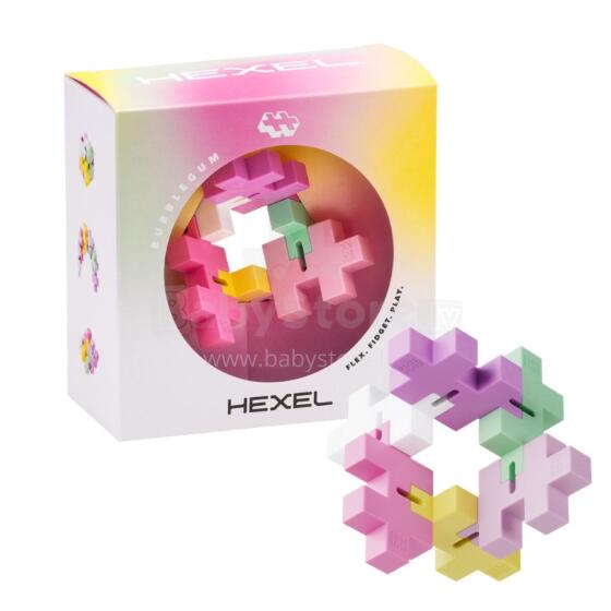 Plus Plus antistresa rotaļlieta, Hexel Bubblegum