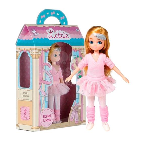 Lottie lelle Baleta nodarbībā