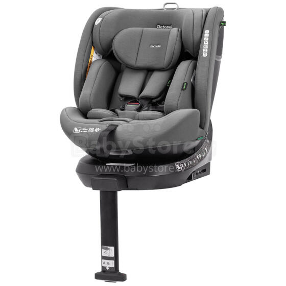 Automobilinė kėdutė Carrello Octopus CRL-16002, kriauklės pilka