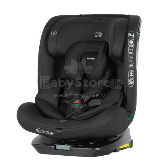 Automobilinė kėdutė CARRELLO Unity CRL-17010 Totally Black