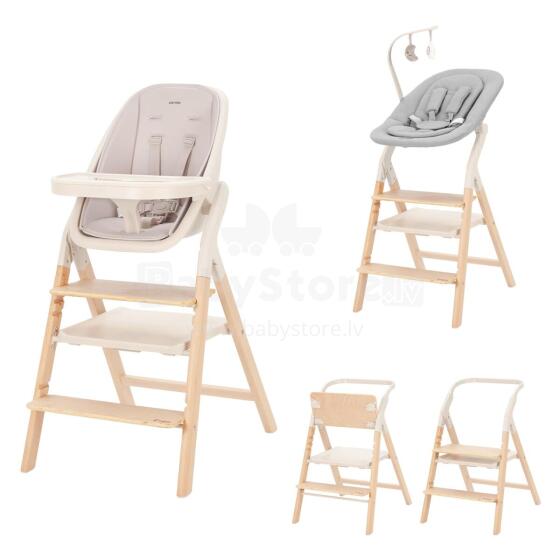 Vaikiška maitinimo kėdutė Carrello ERGO CRL-16701 Sugar Beige