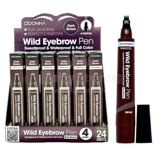 Microblading Wild EyeBrow Pen Dark Brown A
