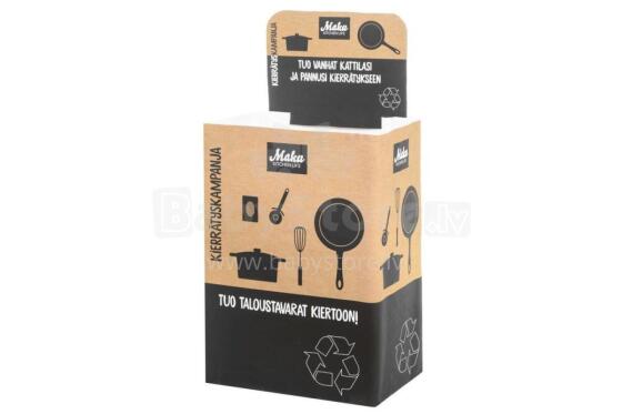 „Maku Recycle“ kampanijos stendas