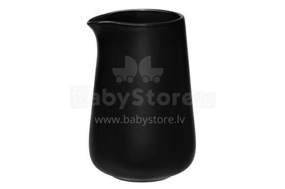Maku Simple grietinėlės lėkštė, juoda, 0,4 l