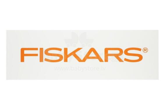 „Fiskars“ rinkodaros medžiagos logotipas, 90 x 30 cm