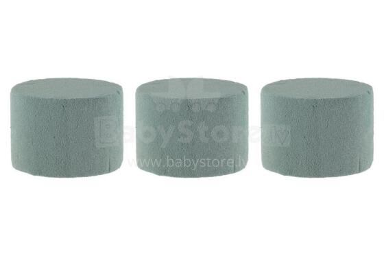 4Living gėlių formos putplasčio mini cilindras, 3 vnt.