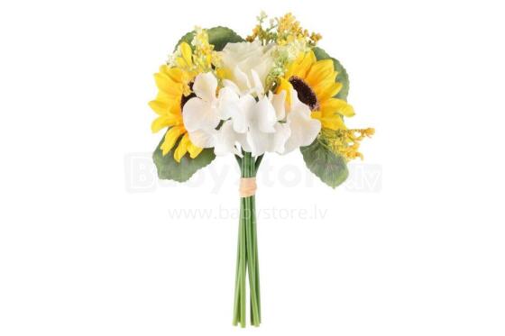 4Living gėlių puokštė saulėgrąžų 28 cm