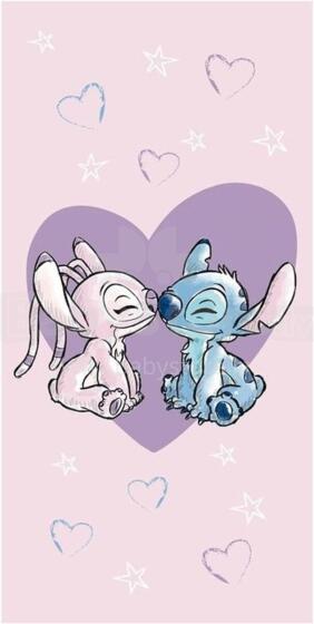 Disney Stitch Towel  Art.247962 Детское хлопковое полотенце 100% хлопок 70х140cm